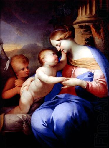 Lubin Baugin La Vierge, l'Enfant Jesus et saint Jean-Baptiste china oil painting image